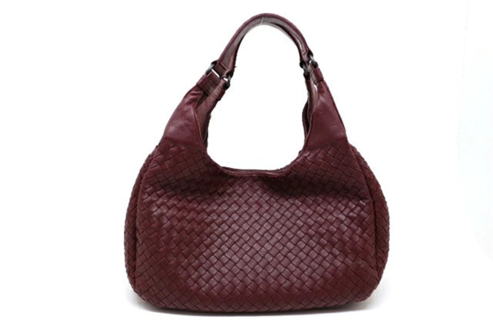 BOTTEGA VENETA Bag Shoulder Intrecciato Calf Bordeaux Purple